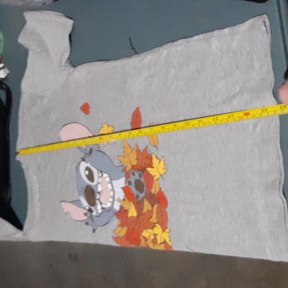 Disney Stitch fall leaves t shirt. NWT. Lilo and stitch. - Picture 8 of 8